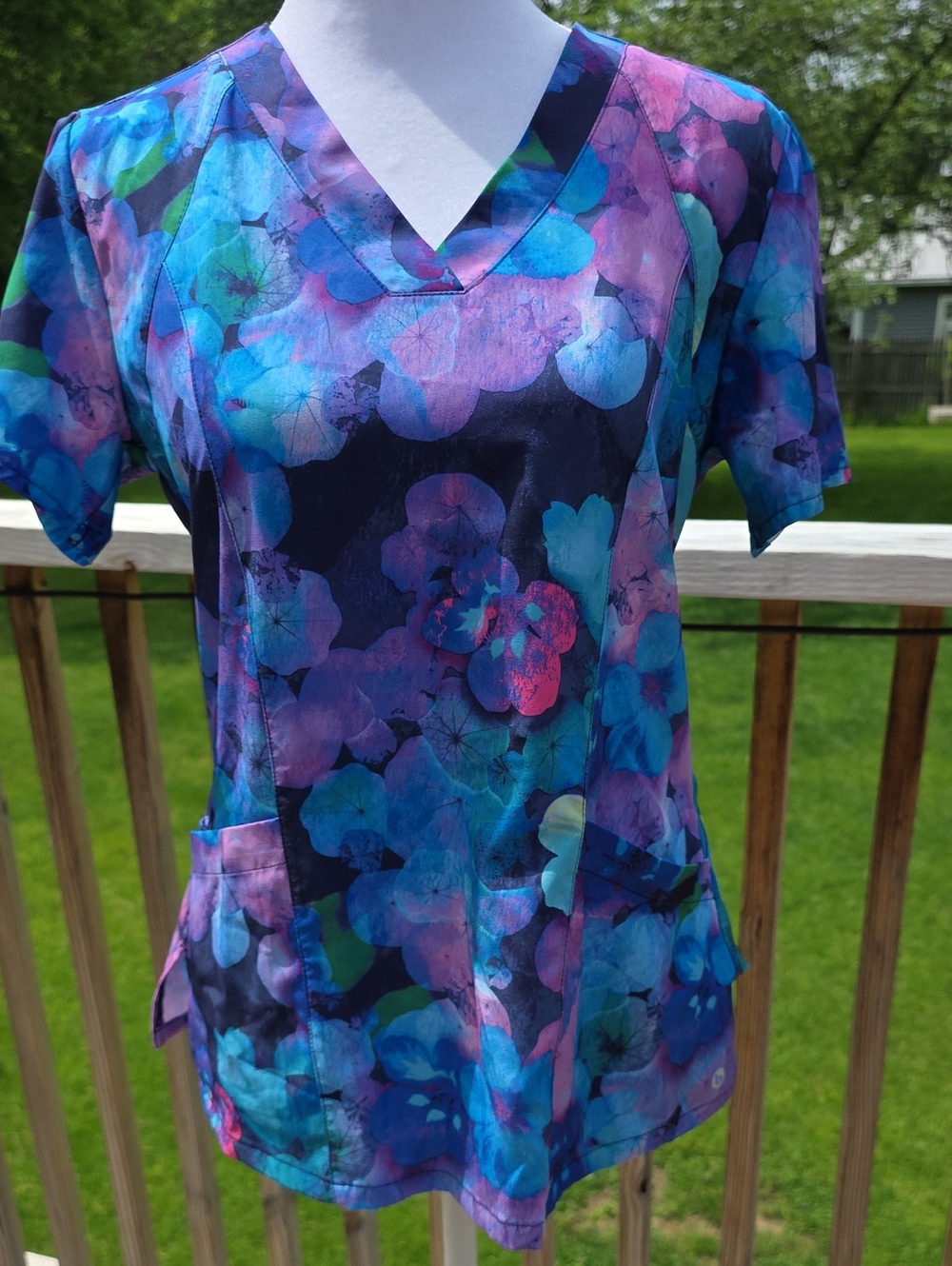 Barco One Polyester Scrub Top XS